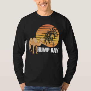 Camel Retro Sunset Hump Day T-Shirt