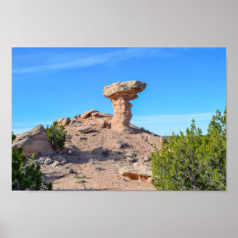Camel Rock, New Mexico, 2014 Poster