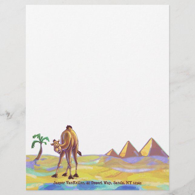 Camel Stationery (Vorderseite)