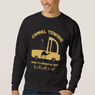 Camel Towing Truck Erholung Arbeitnehmer Erwachsen Sweatshirt