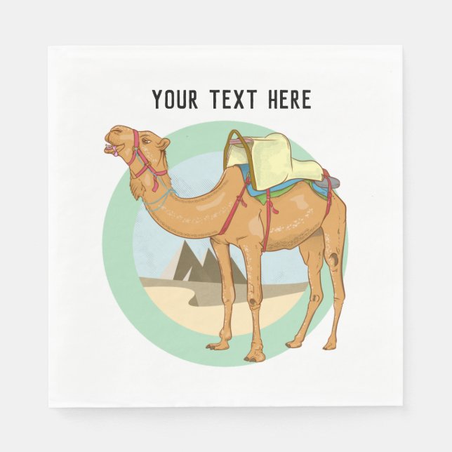 Camel Trek Cairo Serviette (Vorderseite)