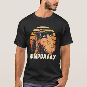 Camel Workweek Hump Day Retro Vintag T-Shirt