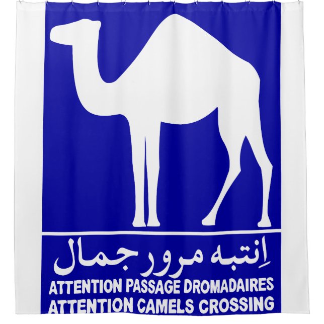 CAMEL X DUSCHVORHANG (Vorderseite)