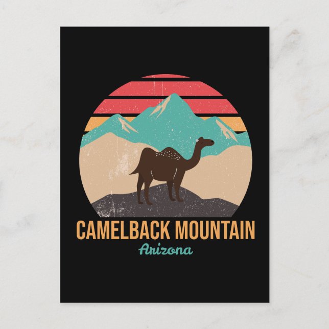 Camelback Mountain Arizona Postkarte (Vorderseite)
