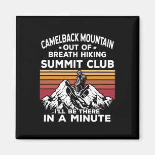 Camelback Mountain Außer Atem Wanderung Gipfel Ich Magnet