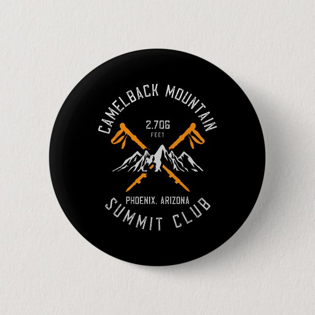 Camelback Mountain Wandern Phoenix Arizona  Button (Vorderseite)