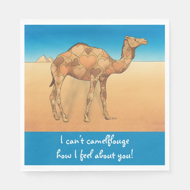 Camelflouge Serviette (Vorderseite)