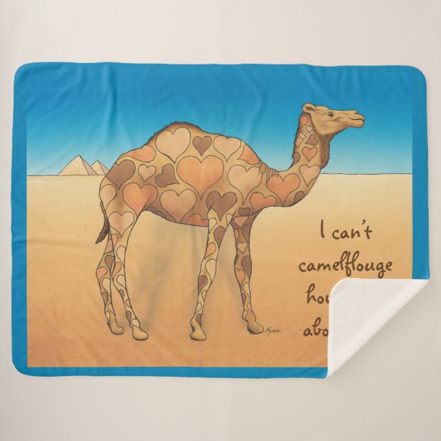 Camelflouge Sherpadecke (Vorderseite (Horizontal))