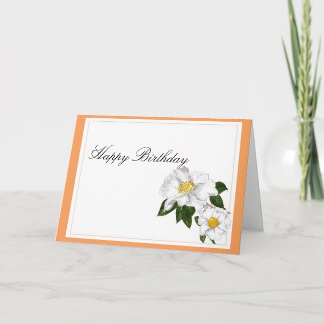 Camellia Karte (Vorderseite)