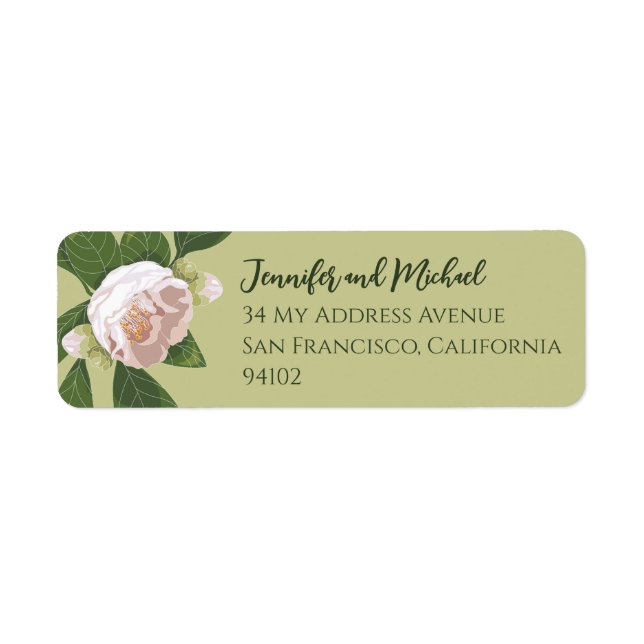Camellia und Grüne Einfache Hochzeit (Vorne)