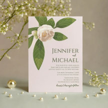 Camellia und Grüne Einfache Hochzeit