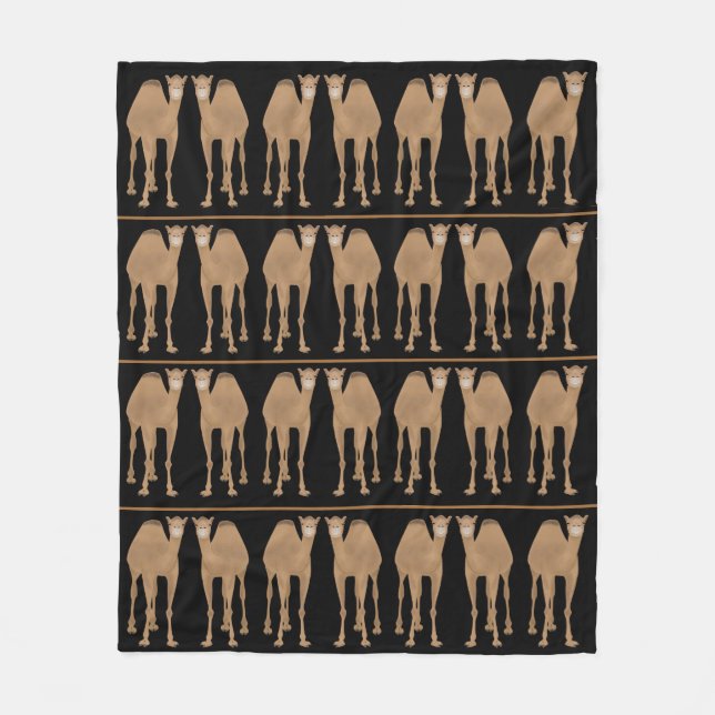 Camels Fleece Blanket (Vorderseite)