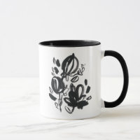 Cameo Bloom - Schwarzweiß