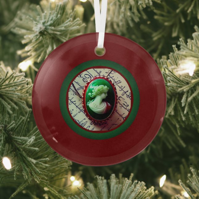 Cameo Jewelry Ornament Aus Glas (InSitu)