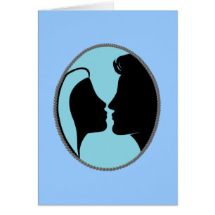 Cameo Kiss Silhouette