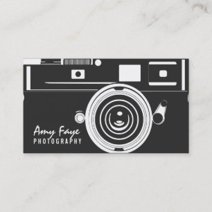Camera Business Cards   Fotografie Visitenkarte