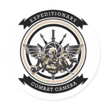 Caméra de combat expéditionnaire Autocollant Atlan