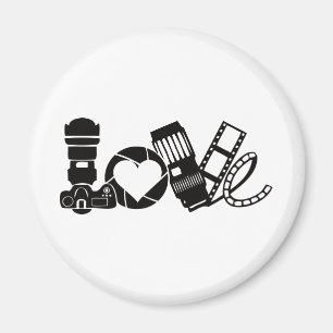 Camera-Liebe Magnet