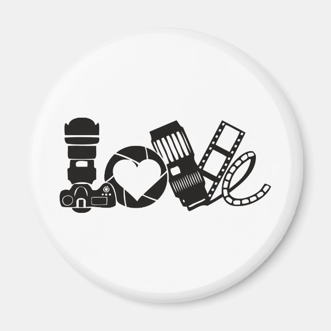 Camera-Liebe Magnet (Vorne)
