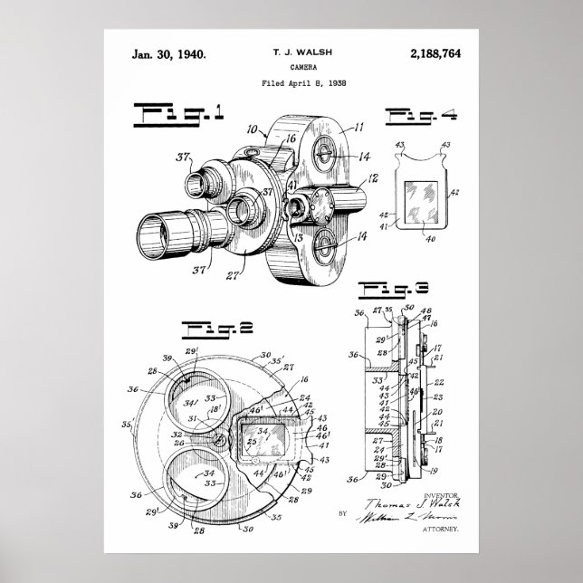 Camera-Patent Poster (Vorne)