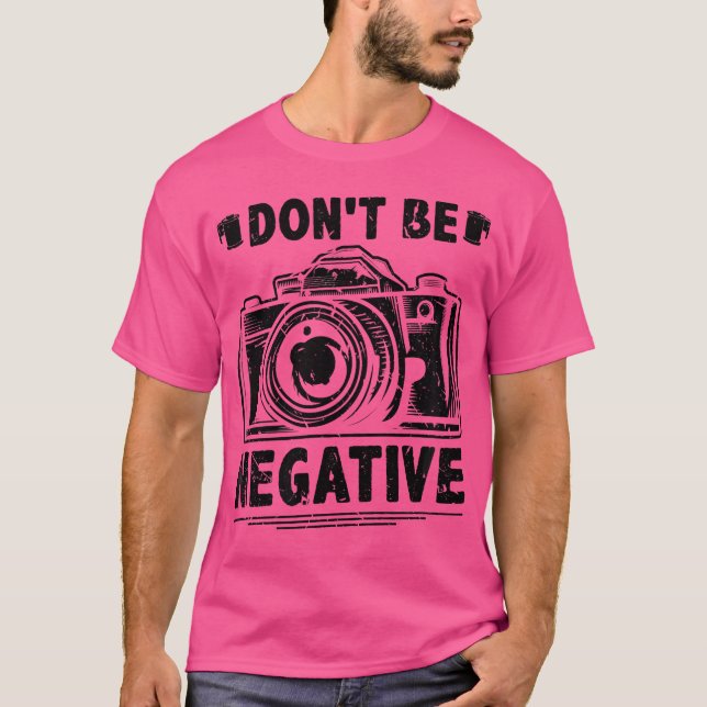 Camera Photography T-Shirt (Vorderseite)