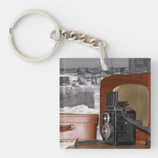 Caméra vidéo analogique rétro (Devant)