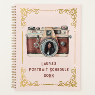 Caméra vintage avec photo