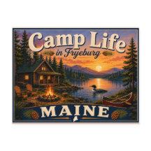 Cameradschaftsleben in Fryeburg Maine Nostalgische