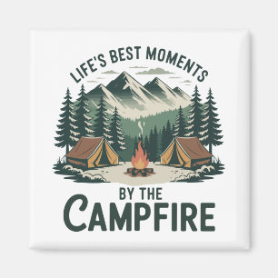 Camerafeuer-Momente-Kühlschrank  Magnet