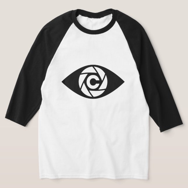 Cameraman Raglan T-Shirt — Die Shutterclique (Ablage )