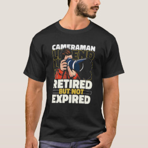Cameraman Remüde Videografie - Videographer Camer T-Shirt