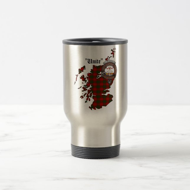 Cameron Clan Abzeichen Travel Mug Reisebecher (Mittel)