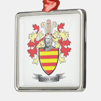 Cameron-Familienwappen-Wappen Silbernes Ornament