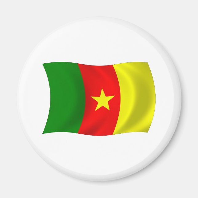 Cameron Flag Magnet (Vorne)