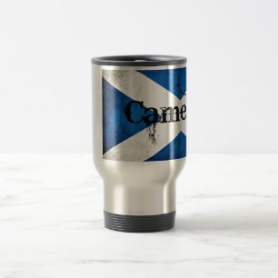 Cameron Grunge Flag Reisebecher