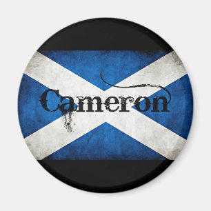 Cameron Grunge-Flagge Magnet