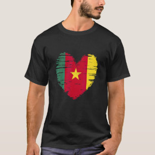 Cameron Heart Cameron Flag Cameron Pride T-Shirt