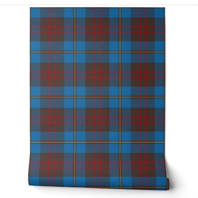 Cameron Hunting Tartan Kariert Scottish Clan Tapete (Abrollen)