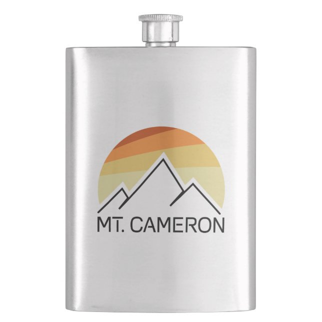 Cameron Retro Flachmann (Vorderseite)