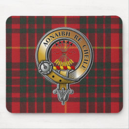 Cameron Tartan & Abzeichen Mousepad