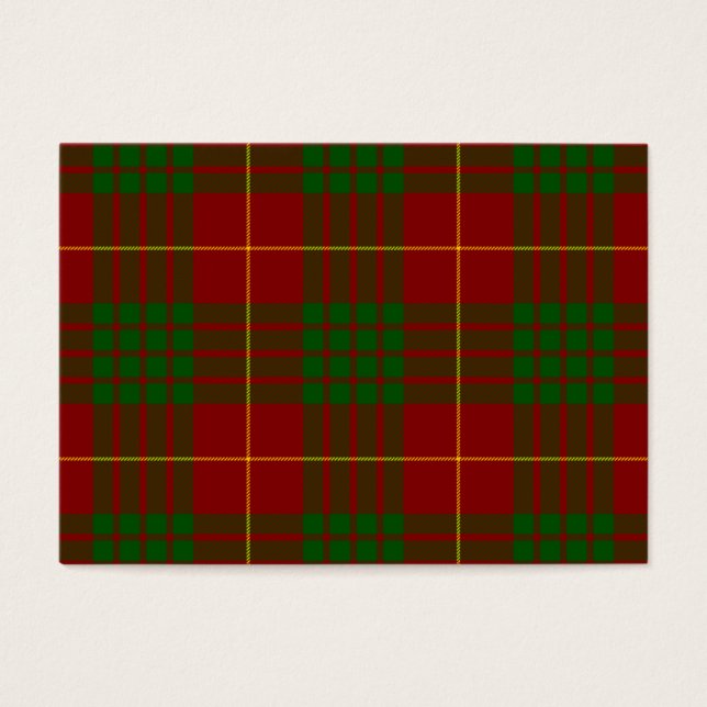 Cameron Tartan Rot kariert (Vorderseite)