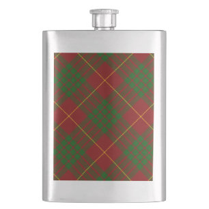 Cameron Tartan Rot kariert Flachmann
