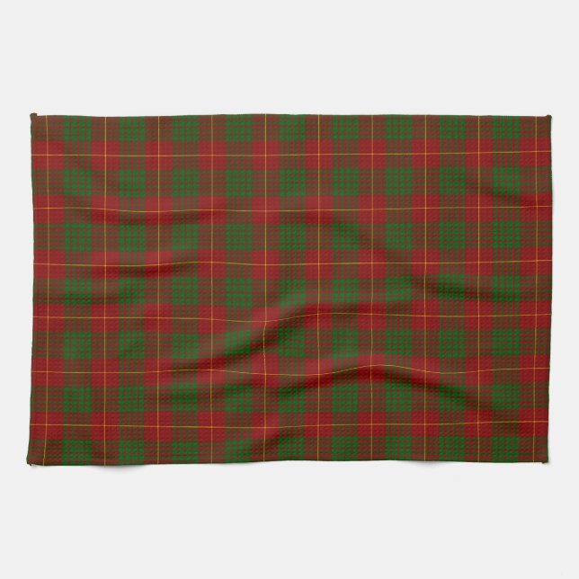 Cameron Tartan Rot kariert Küchentuch (Horizontal)