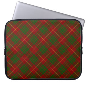 Cameron Tartan Rot kariert Laptopschutzhülle