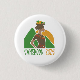 Cameroon Douala 2026 International Convention Pin Button