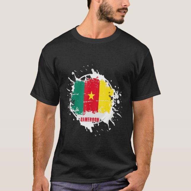 Cameroon Splash T-Shirt (Vorderseite)