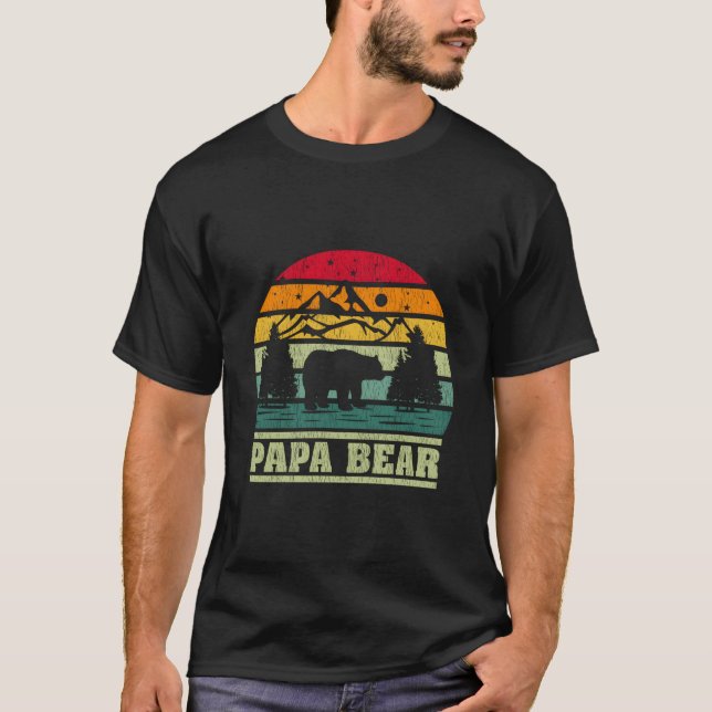 Camg Papa Bear Camper T-Shirt (Vorderseite)
