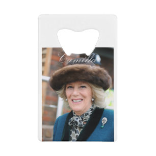 Camilla Duchess von Cornwall Geldbeutel Flaschenöffner