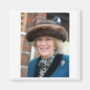 Camilla Duchess von Cornwall Magnet
