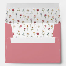 CAMILLA Niedlich Watercolor Wildblume Rosa